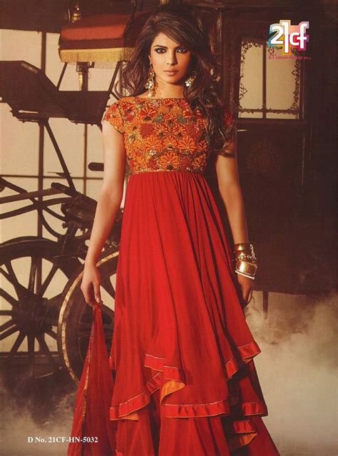 Priyanka Chopra In Anarkali Bollywood Fashion Indian Outfits Fashion