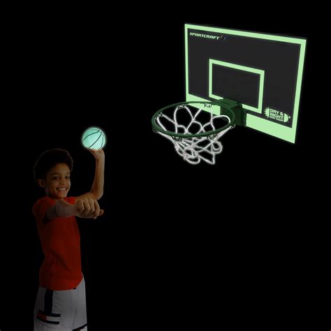 Sportcraft Glow In The Dark Basketball Hoop