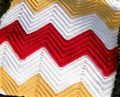Free Crochet Ripple Afghan Pattern All Things Bright And Beautiful