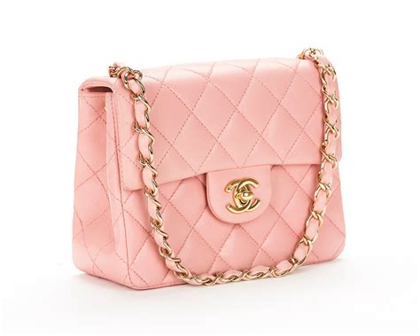 1990s Chanel Pink Lambskin Vintage Mini Flap Bag At 1stdibs Chanel