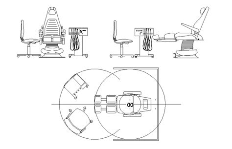 Dentist Chair Block Design In Autocad Drawing File Cadbull