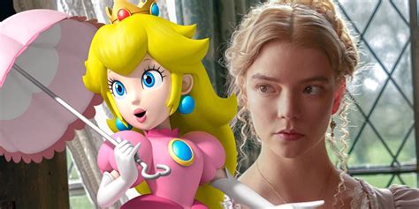anya taylor joy reacts to being cast as princess peach in mario movie