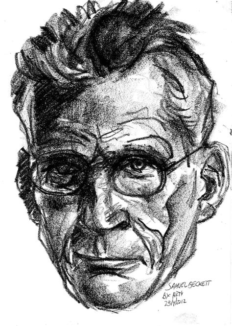 Samuel Beckett For Pifal Neocolor On Canson Arturo Espinosa Flickr