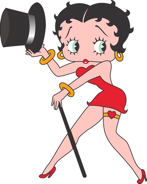 Free Download Cartoonswallscomheart Betty Boop Wallpaper Png