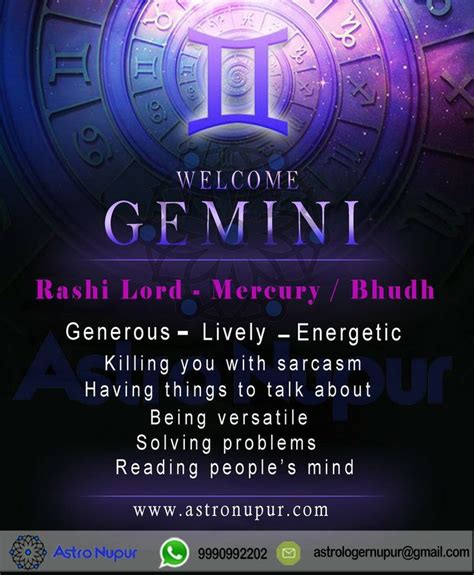 Welcome Gemini Gemini How To Read People Gemini Season