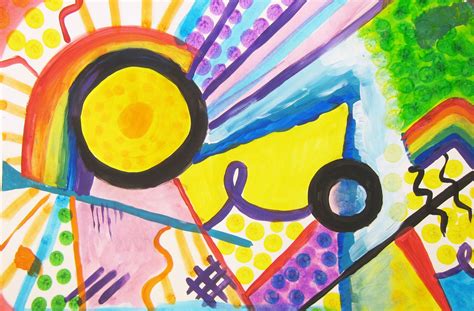 Vassily Kandinsky And Abstract Art Kindergarten Art Elementary Art