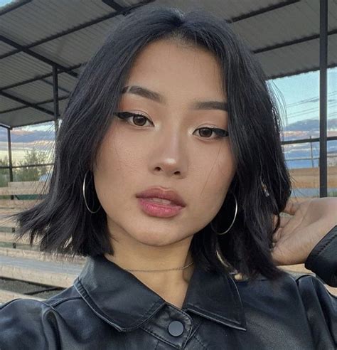 w dizi ~ instagram in 2022 pretty girl face asian haircut asian hair