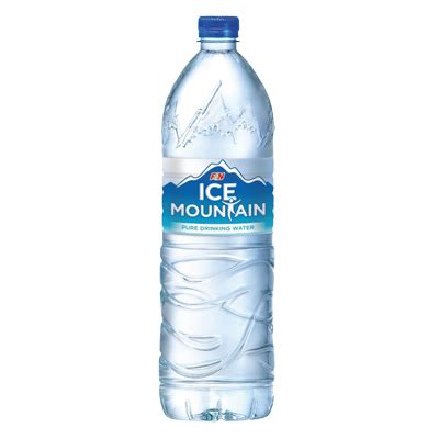 One such product is ice mountain water, which is produced and marketed in the midwest region of the united states. Ice Mountain Mineral Water 1.5L x12