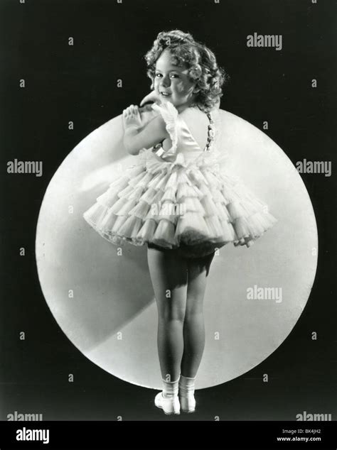 Shirley Temple Us Film Actress In The Year Of Her First Starring Role In The Fox Film