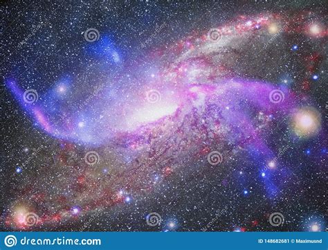 Beautiful Night Sky Star In The Space Collage On Space Science And Education Items Elements