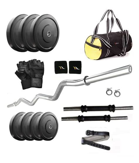 Total Gym 26 Kg Home Gym3ft Curl Rod2x14inch Dumbell Rods With Grip