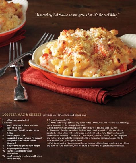 Lobster Mac And Cheese Red Lobster