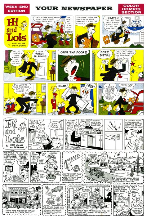 Comics Kingdom Ask The Archivist Hi And Lois On Sunday