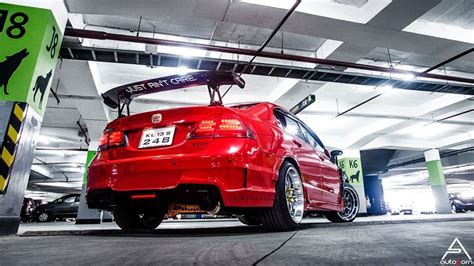 This Fully Modified Honda Civic Is Drenched In Sportiness