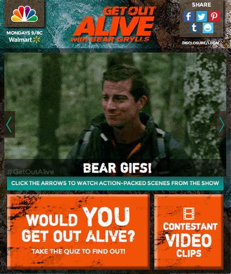 Bear Grylls’ “get Out Alive” Giveaway The Deployment Diatribes