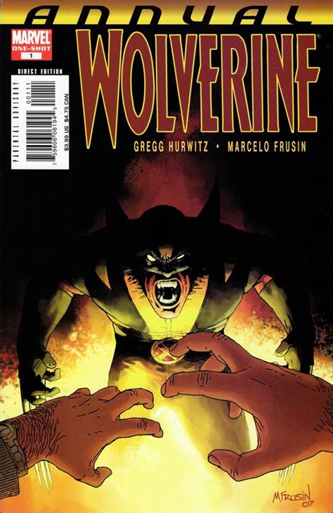 Wolverine Annual 1 A Dec 2007 Comic Book By Marvel