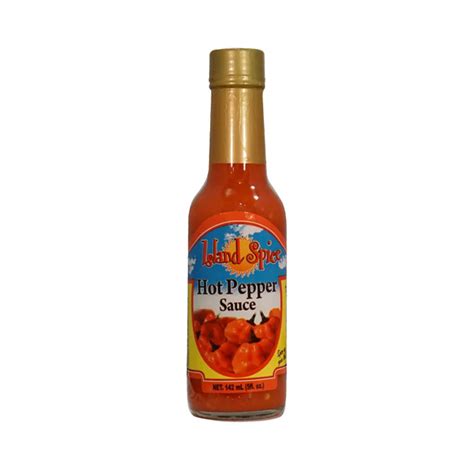 Island Spice Hot Pepper Sauce 5oz Grocery List Jamaica