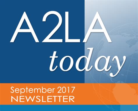 A2la Welcomes New Staff September 2017 A2la