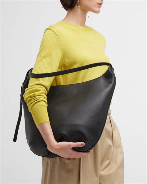 The Row Allie Shoulder Bag In Calf Leather Neiman Marcus