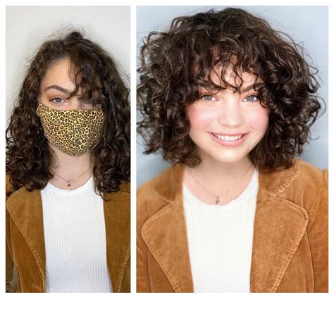 18 Short Curly Hair With Bangs To Fall In Love With Curly Hair Styles