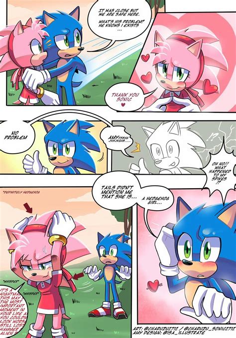 the idea of how amy might appear in a movie sonic movie sonic the hedgehog sonamy part 2 by