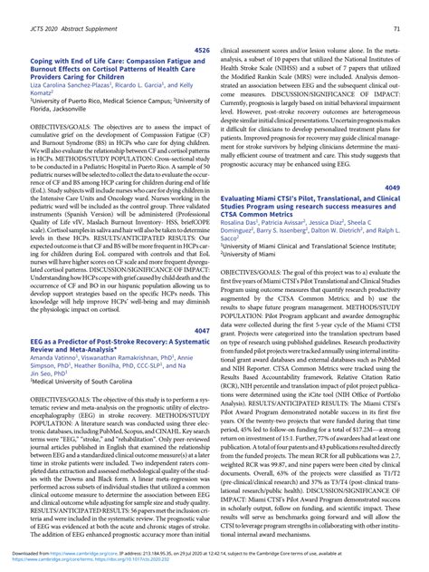 (PDF) 4526 Coping with End of Life Care: Compassion Fatigue and Burnout
