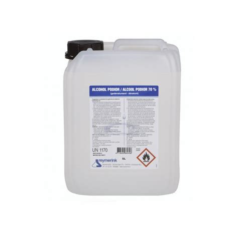 Contracted from ethyl + alcohol. Ontsmettingsalcohol - Podior 70% - Ethanol - 5 Liter - 1 ...
