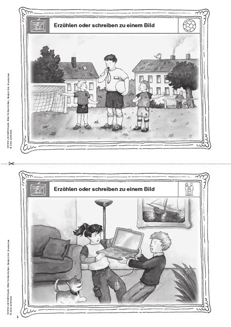 In klasse 3 und 4, manchmal schon am ende von klasse 2, tauchen bildergeschichten als unterrichtsinhalt zum thema „aufsatz auf. Grundschule Unterrichtsmaterial Deutsch Schreiben