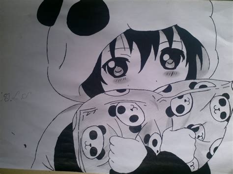 Panda Anime Drawing At Getdrawings Free Download