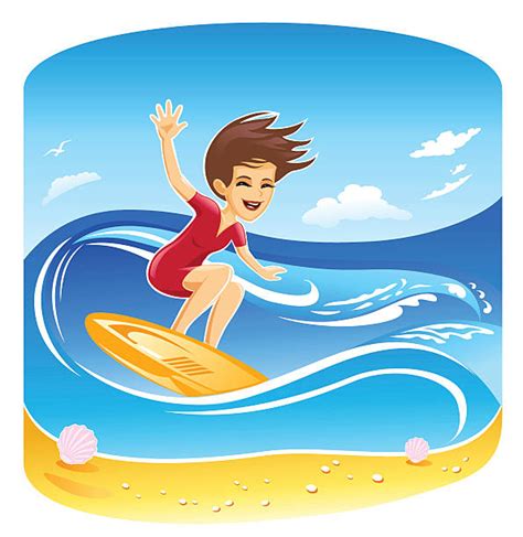 Royalty Free Surf Girl Clip Art Vector Images And Illustrations Istock