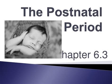 Ppt The Postnatal Period Powerpoint Presentation Free Download Id
