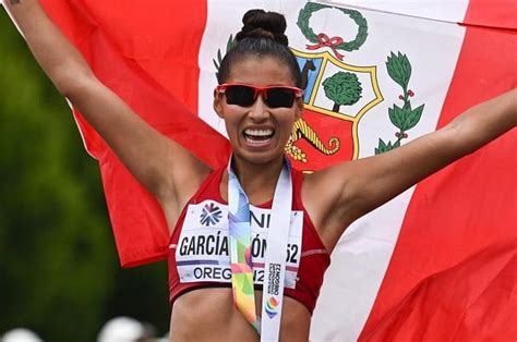 Kimberly García En El Podio Del Mundial De Atletismo ¿a Cuánto