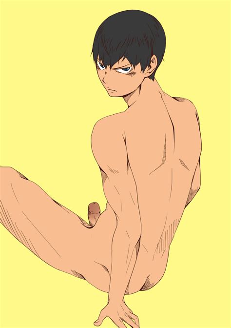 Rule 34 1boy Black Hair Blush Haikyuu Looking At Viewer Male Only