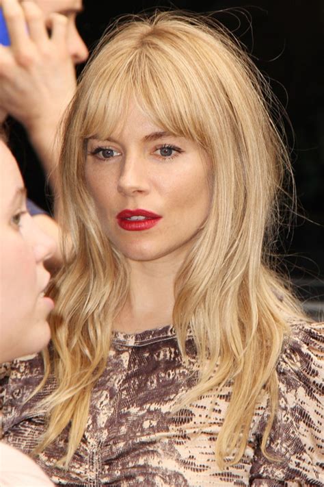 Style Inspiration Sienna Miller Hair Style Cool Chic Style Fashion