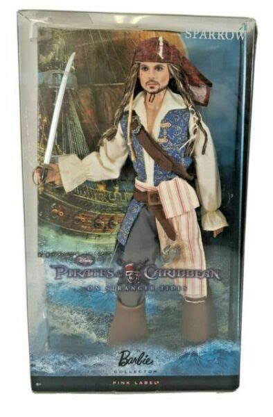 Mattel Pirates Of The Caribbean Jack Sparrow Doll T For Sale Online EBay