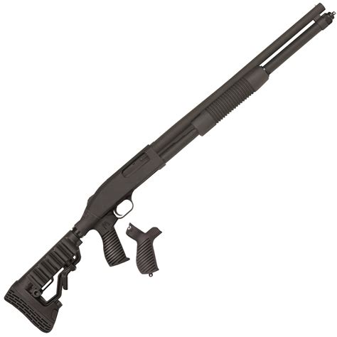 Mossberg 590 9 Shot FLEX Stock Pistol Grip Kit Black 12 Gauge 3in Pump