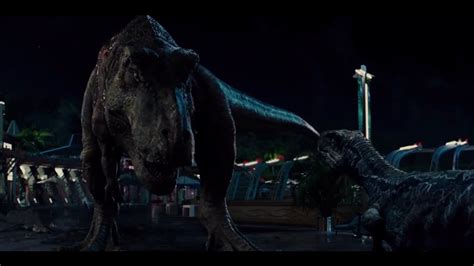 Jurassic World Fallen Kingdom The Death Of Rexy And Blue Youtube Aaf