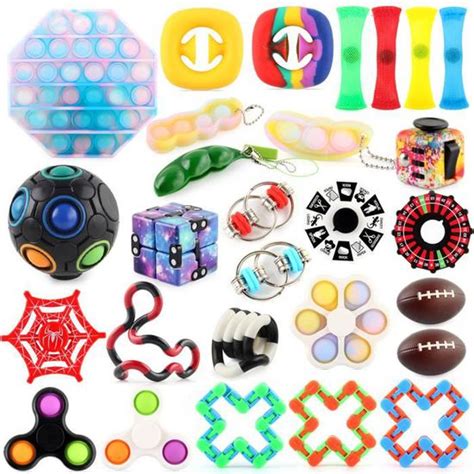 Pi Ces Jouets Sensoriels Fidget Toys Pack Pas Cher Gadgets Anti