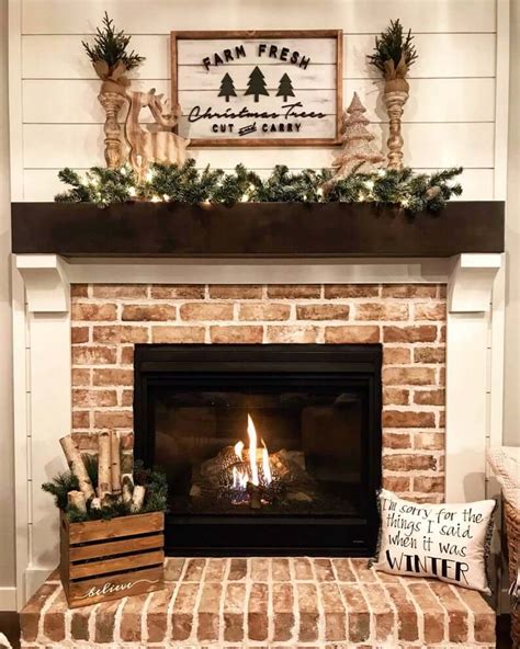 23 Best Brick Fireplace Ideas To Make Your Living Room Inviting In 2020