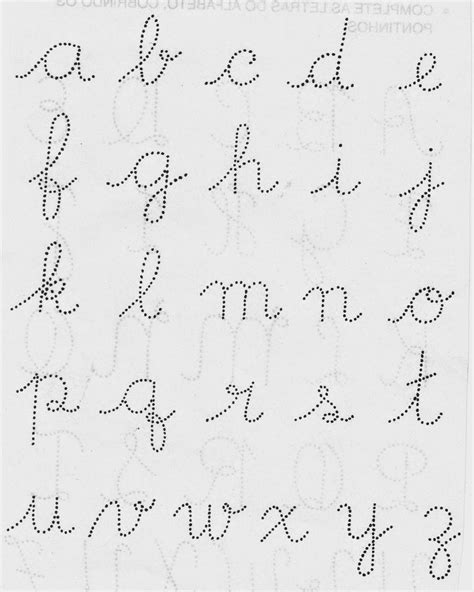 Letra Cursiva Letras Abecedario Cursive Alfabeto Pintarcolorear