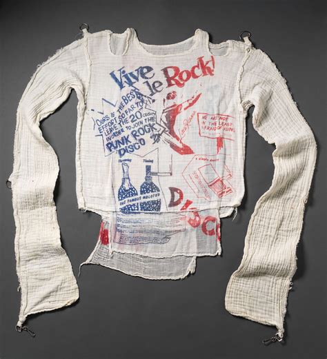 Vivienne Westwood “vive Le Rock” T Shirt British The Met Vivienne Westwood Punk Rock T