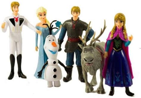 Buy Authfort Frozen Character Big Size Action Figure Play Set