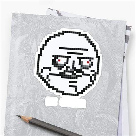 Me Gusta Meme Pixel Art Stickers By Jaredfin Redbubble