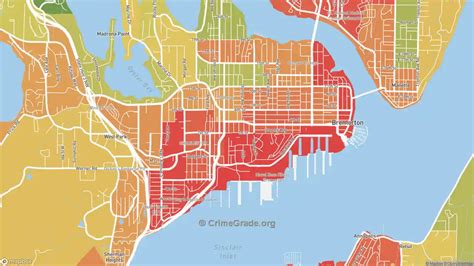 The Safest And Most Dangerous Places In Charleston Bremerton Wa Crime Maps And Statistics