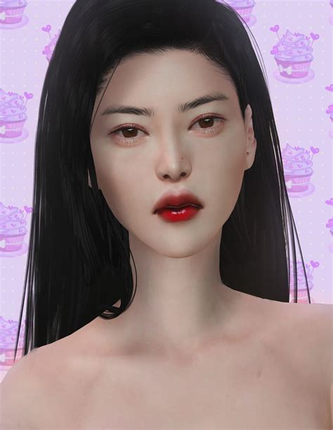 Asian Set ･ω･ Obscurus Sims On Patreon The Sims 4 Skin Sims