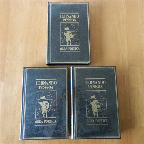 Obra Poética Fernando Pessoa 3 Volumes Portimão Olx Portugal