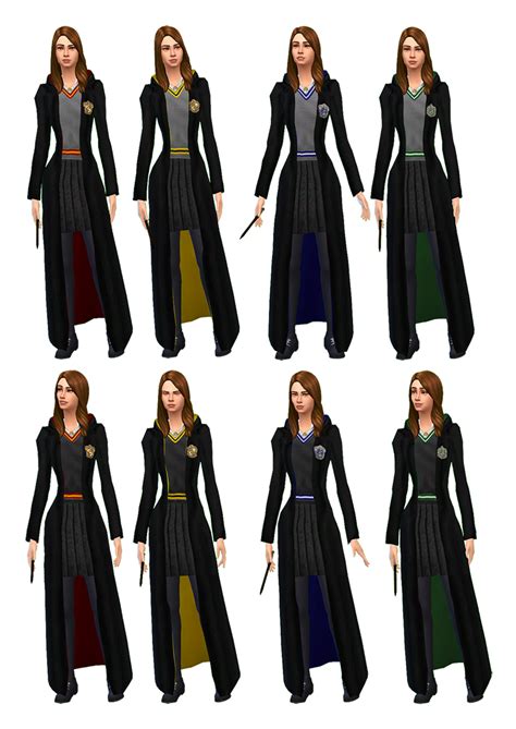 Mathcopes Studio Sims 4 Studio Harry Potter Robes Sims 4 Sims 4