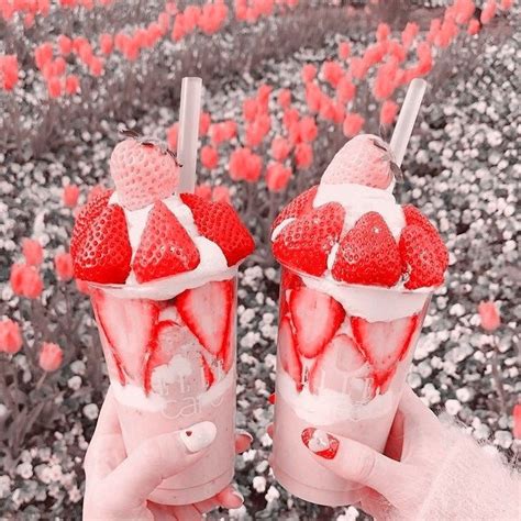 Pin By Eleanor On всякая эстетика Aesthetic Food Red Velvet Cafe