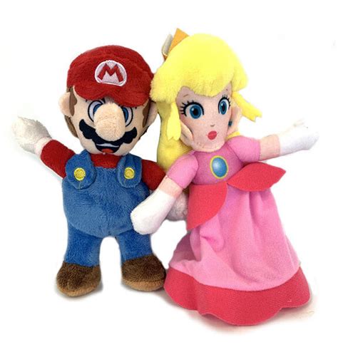 Super Mario Character Princess Peach 8 Inch Stuffed Plush Toy Doll Ebay