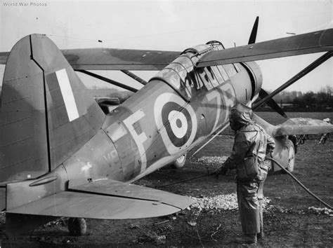 Lysander Mk Iiia V9374 Zr F Of No 613 Squadron Raf World War Photos
